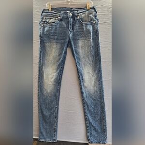 True Religion Slim Fit Blue Jeans